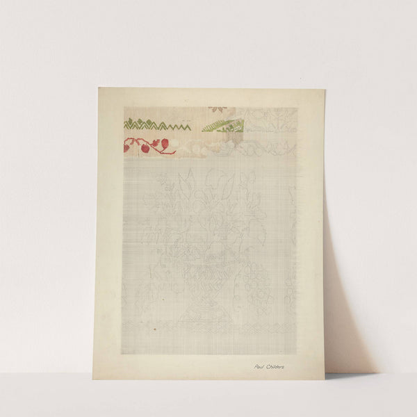 Technique Demo (Jacquard Coverlet) by William Paul Childers