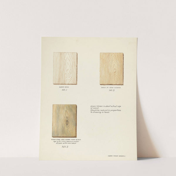 Technique Demo (Wood Grain) by Harry Mann Waddell