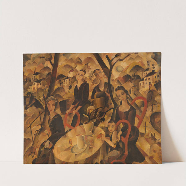 Tee im Garten by Joseph Kölschbach