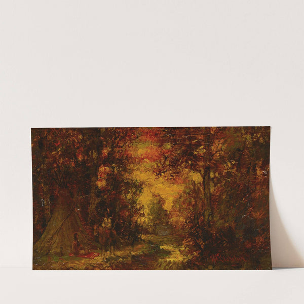 Teepee At Sunset by Ralph Albert Blakelock