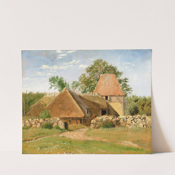 Teglværk Ved Asnæs by Johan Thomas Lundbye