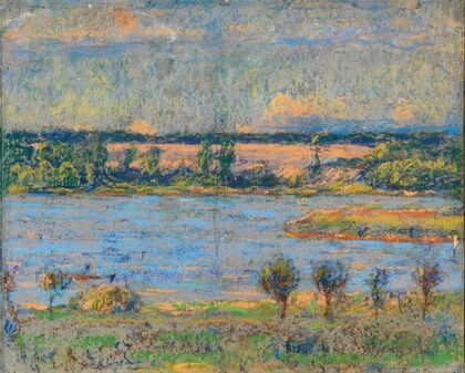 Teich am Abend — size preview