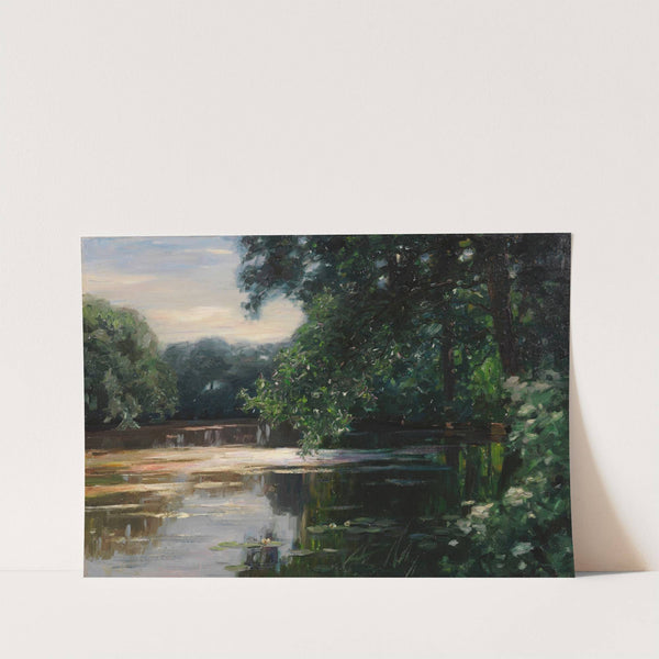 Teich, Viktring (Ca. 1908) by Alexander Koester