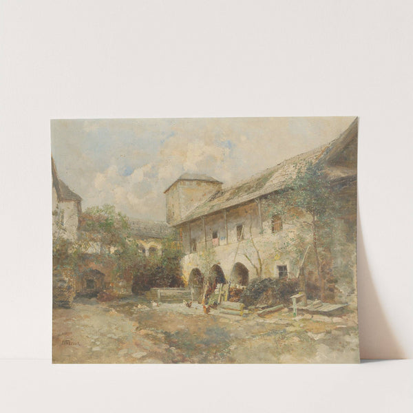 Teisenhoferhof in Weißenkirchen in the Wachau by Paul Unbereit