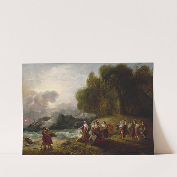 Telemachus and Calypso (C. 1809) by Benjamin West