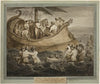 Telemachus and Mentor in a Galley after Fleeing the Island of Calypso, from The Adventures of Telemachus, Book 8