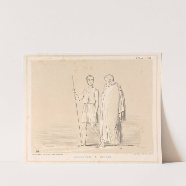 Telemachus and Mentor by John Doyle