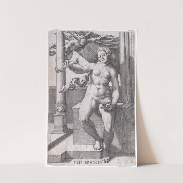 Temperancia (Temperance) by Lucas Van Leyden