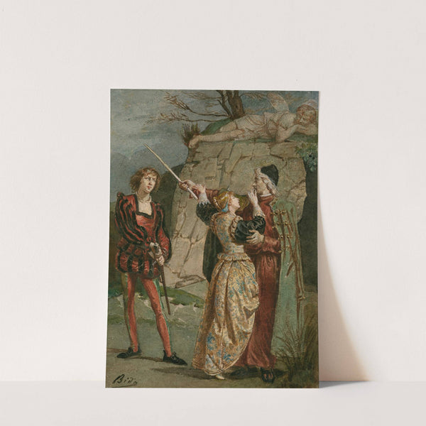 Tempest, act 1, scene 2 (1893) by Alexandre Bida