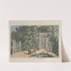 Temple at Strawberry Hill (1822) by Thomas Rowlandson