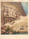 Temple D’Ibsamboul (Façade) (Temple Of Abu Simbel (Façade)). (1839)