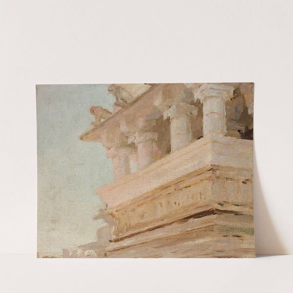 Temple in Udaipur. From the journey to India by Jan Ciągliński