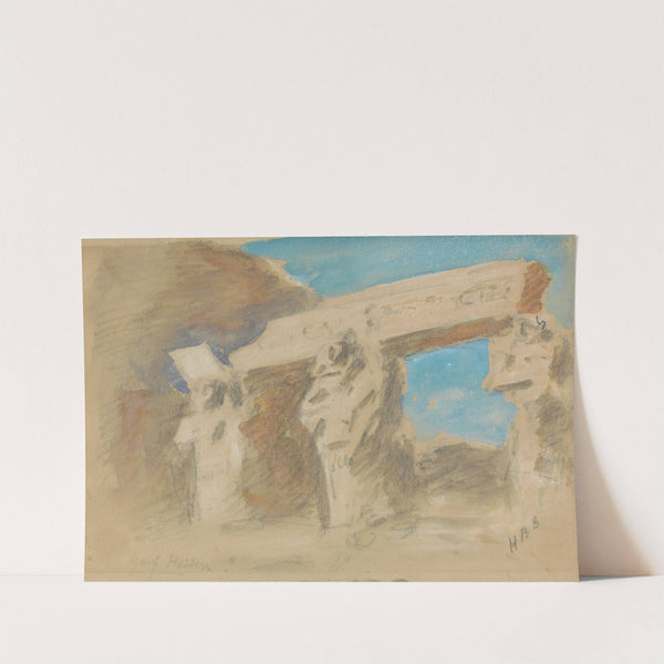 Temple of Gerf Hussein by Hercules Brabazon Brabazon