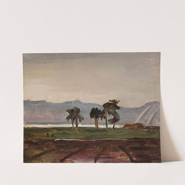 Temple of Hathor on the Philae island. From the journey to Egypt by Jan Ciągliński