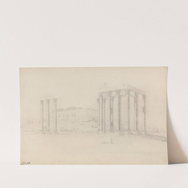 Temple of Jupiter, Athens by John Foster