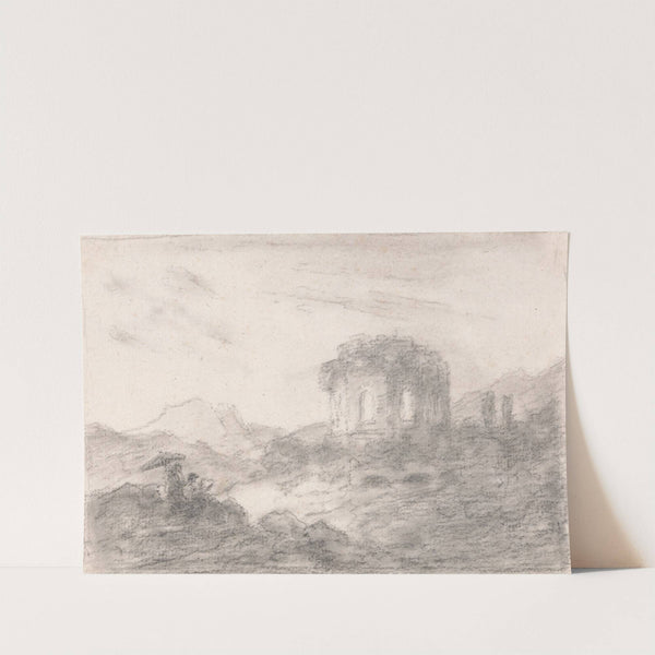 Temple of Venus, Bay of Baie by George Howland Beaumont