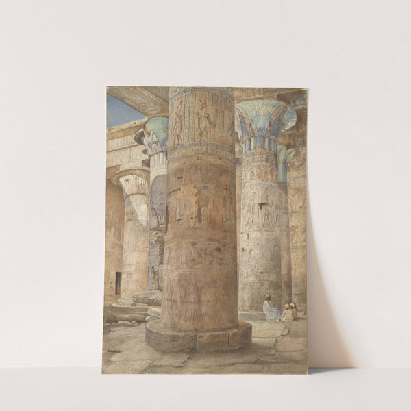 Temple on the Island of Philae (1894) by Henry Roderick Newman