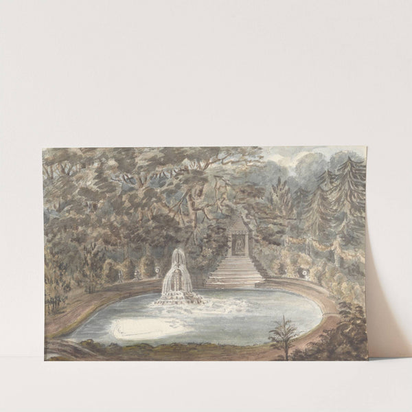 Temple Pool, Thornery, Sezincote by Anne Rushout