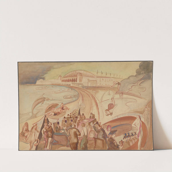 Tempo: Scenery for Unidentified Dance (1934-1943) by Victor Zonoff