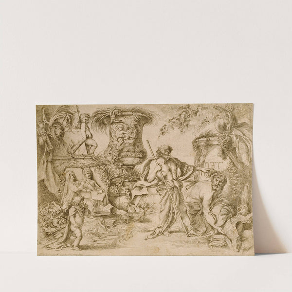 Temporalis Aeternitas by Giovanni Benedetto Castiglione