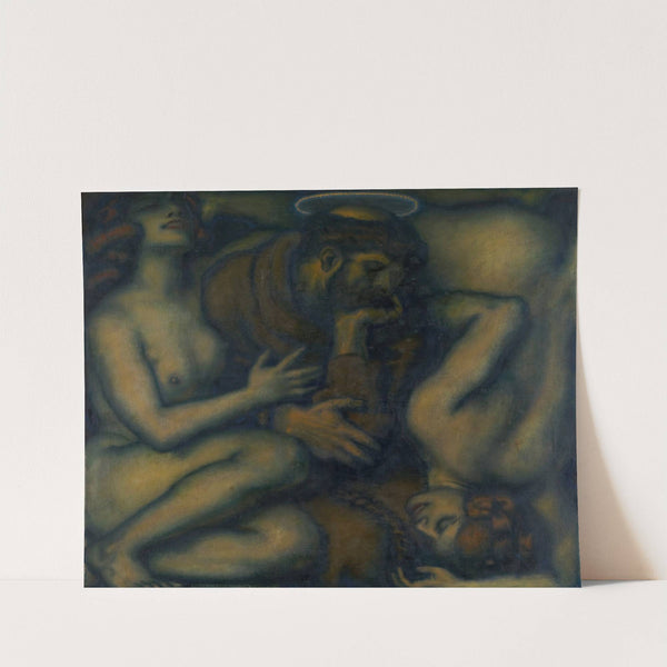 Temptation (1918) by Franz von Stuck