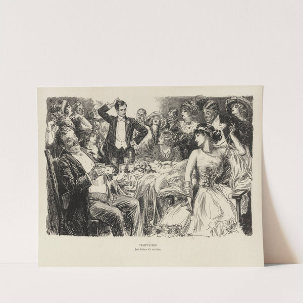 Temptation (1916) by Charles Dana Gibson