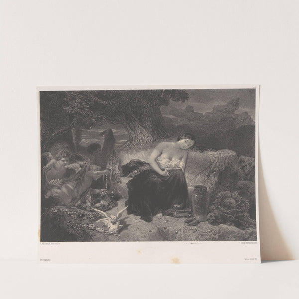 Temptation (ca. 1850) by Celestin Nanteuil