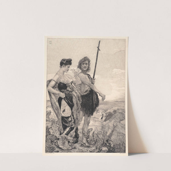 Temptation (Versuchung) (1898) by Max Klinger