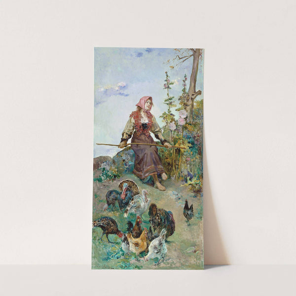 Tending the Turkeys by Tomás Muñoz Lucena