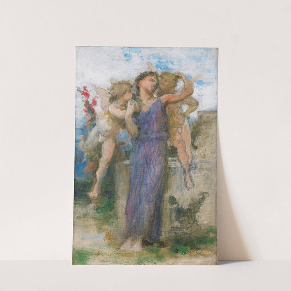 Tendres propos by William Bouguereau