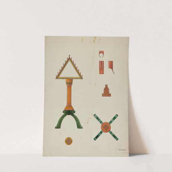 Tenebrae Candelabra by David P Willoughby