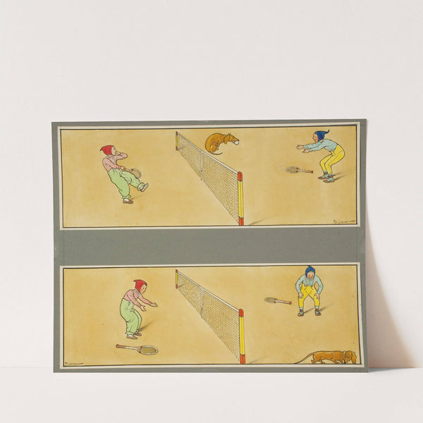 Tennis by Artuš Scheiner