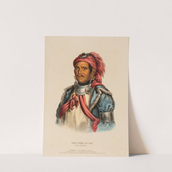 Tens-Kwau-Ta-Waw. The Prophet (ca. 1837-1844) by Charles Bird King