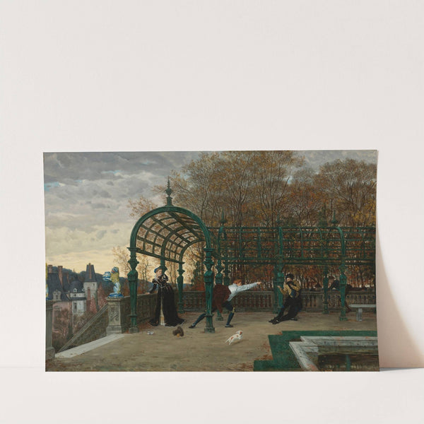 Tentative D’enlèvement (The Attempted Abduction) (1865) by James Tissot