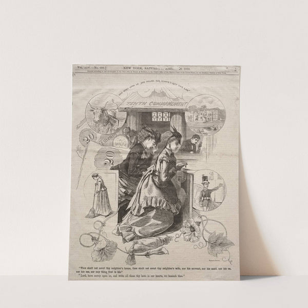 Tenth Commandment (1870) by Winslow Homer