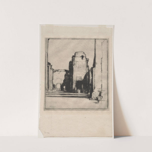 Tepidarium, Baths of Caracella (1925) by David Young Cameron