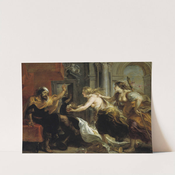 Tereus Confronted With The Head Of His Son Itylus by Peter Paul Rubens