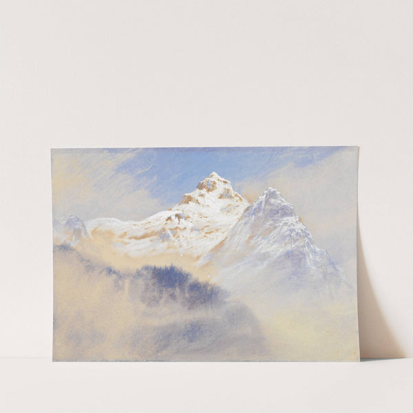 Terglon Alps seen from near Lengenfeld Carniola, Austria by Elijah Walton