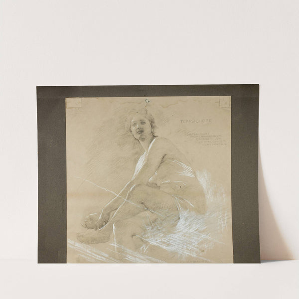 Terpsichore (c. 1894) by Edwin Howland Blashfield