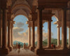 Terrace with a Colonnade – Architectural Study