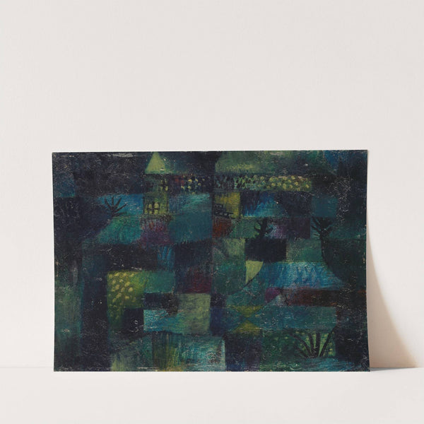 Terraced garden by Paul Klee