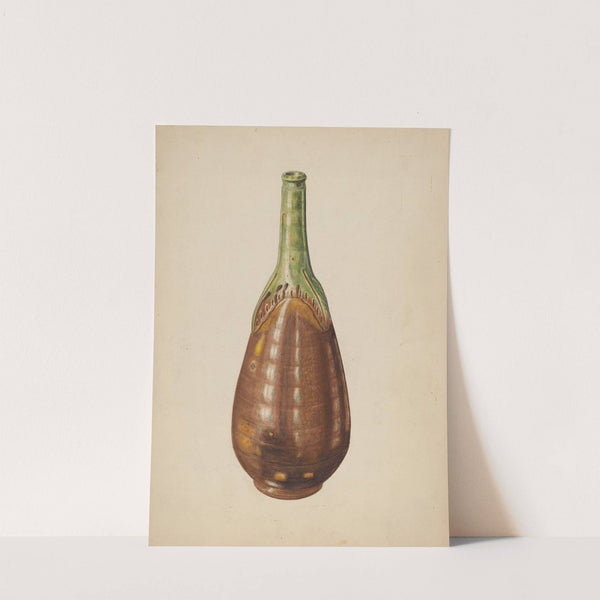 Terracotta Wine Bottle by Al Curry