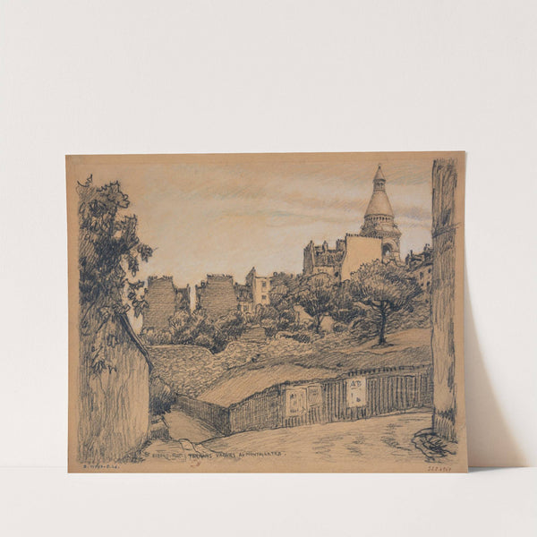 Terrains vagues à Montmartre by Ferdinand Boberg