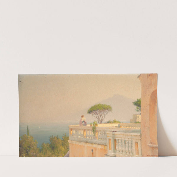 Terrasse De L’hôtel Cocumella (1913) by Henry Brokman