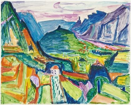 Tessiner Landschaft (bei Chiasso)