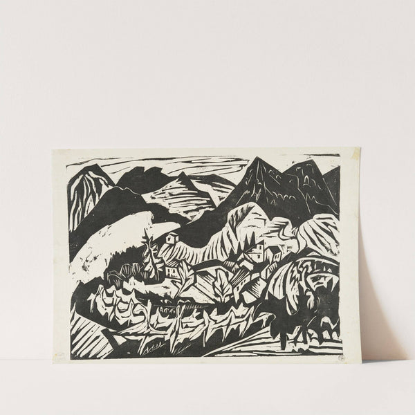 Tessiner Landschaft by Hermann Scherer