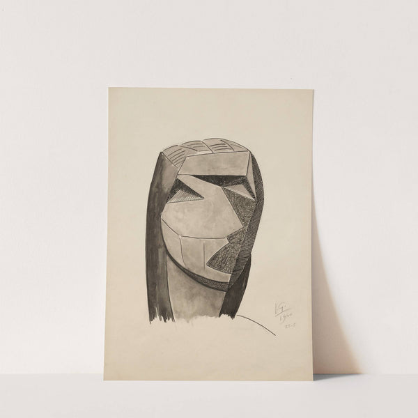 Tête cubiste by Julio González