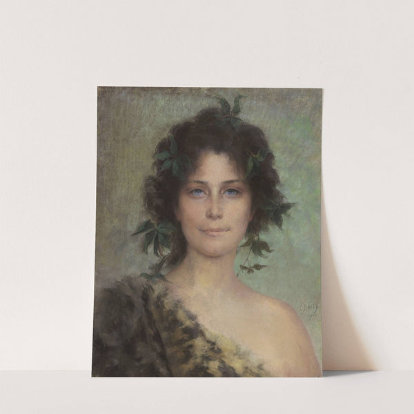 Tête de femme by Caroline Baily