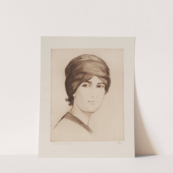 Tête de femme (1912) by Raphael Schwartz