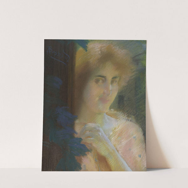 Tête de femme by Albert Besnard